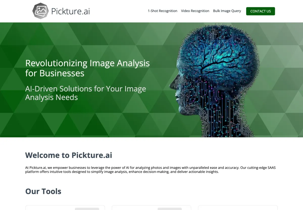 Pickture.ai Automated Visual Inspection Pipeline